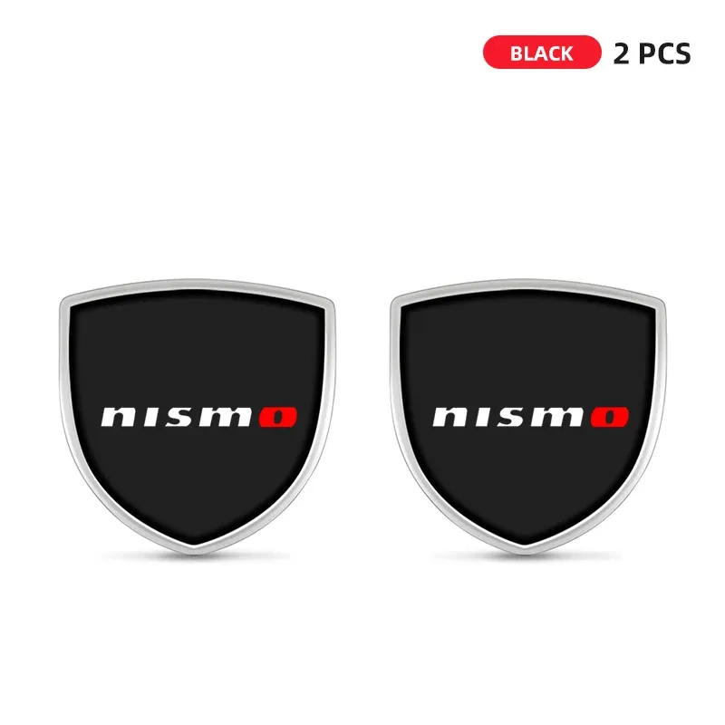 

1/2 шт., металлические наклейки для Nissan Nismo Qashqai Teana X Trail T32 T31 Tiida Juke