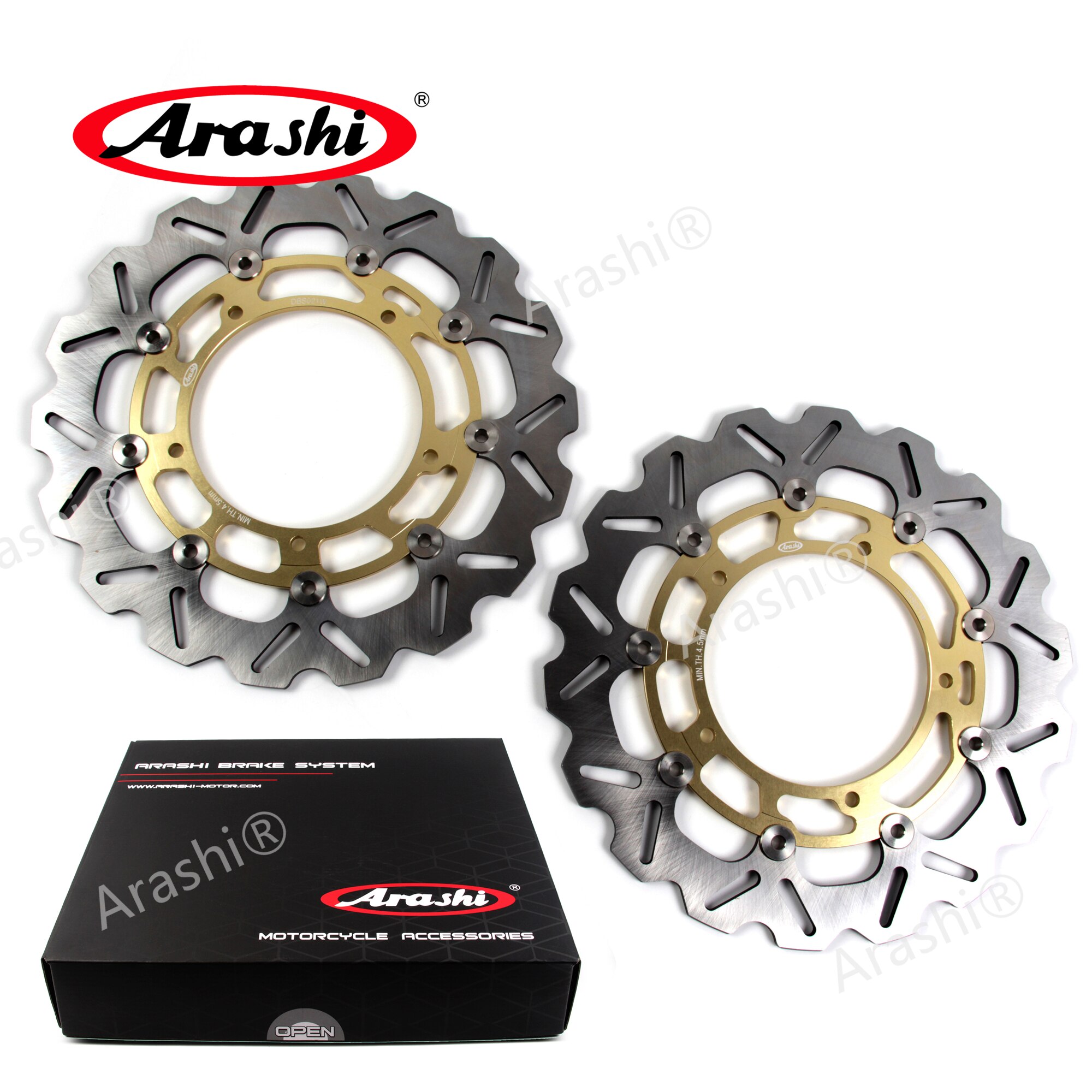 

Arashi 2 шт. для YAMAHA XTZ SUPER TENERE 2010-2021 плавающие передние тормозные диски с ЧПУ XTZ 1200 2011 2012 2013 2014 2015 2016