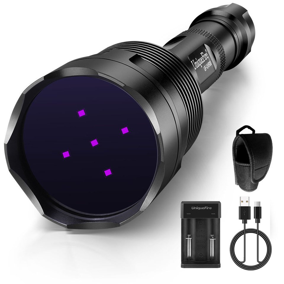 

UniqueFire UV500 черный фонарик