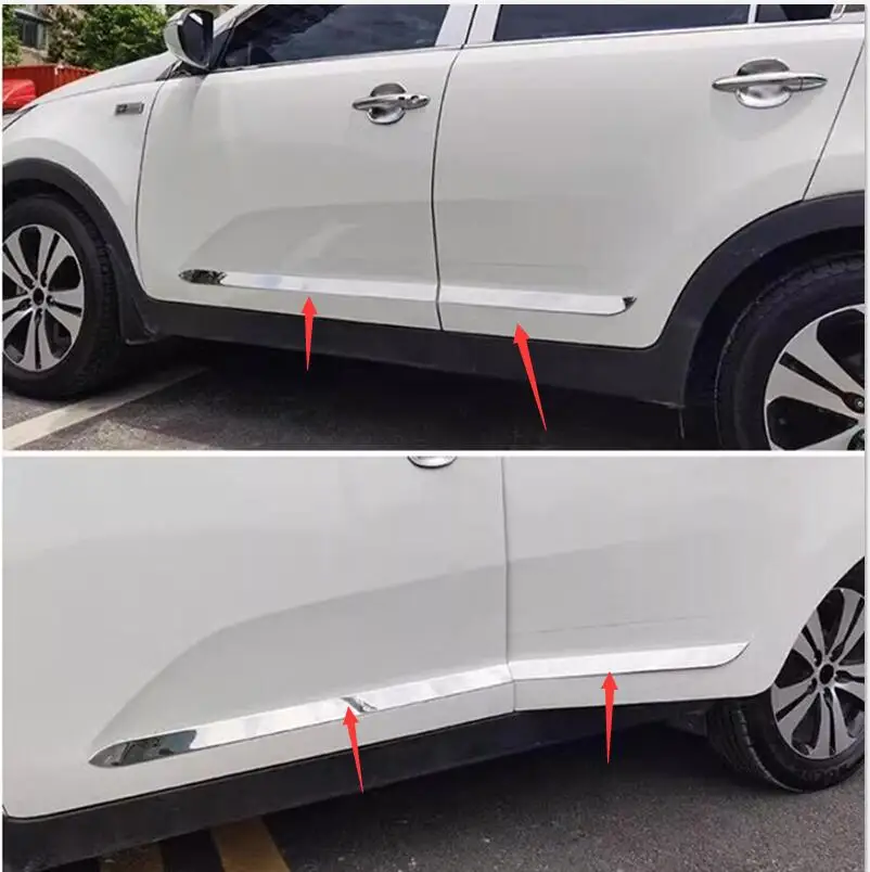 

Корпус боковой двери из нержавеющей стали для Kia Sportage 2011-2016
