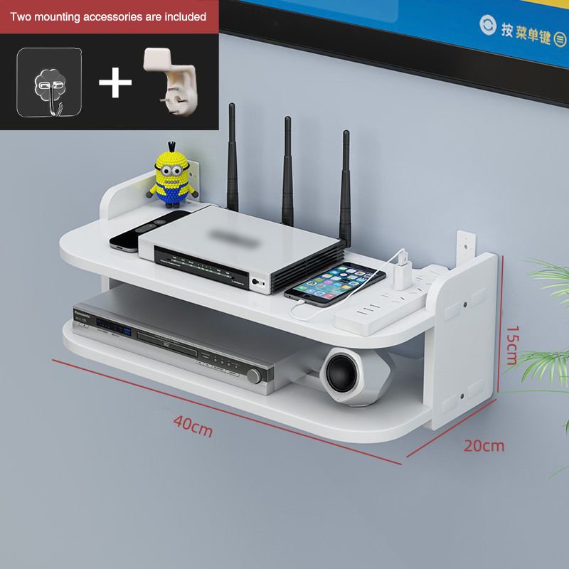 

Подвесная полка с Wi-Fi роутером