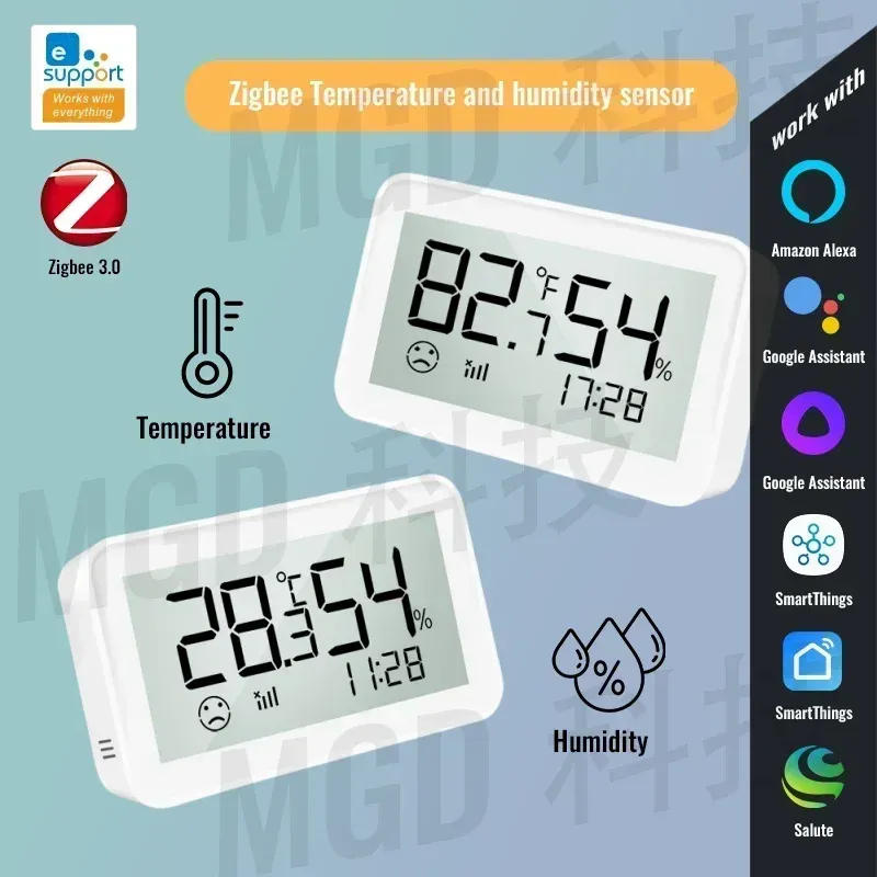 

eWelink Zigbee Умный экран датчик температуры и влажности