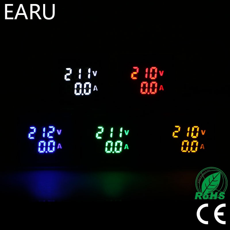 

Цифровой вольтметр амперметр EARUELECTRIC 22 мм
