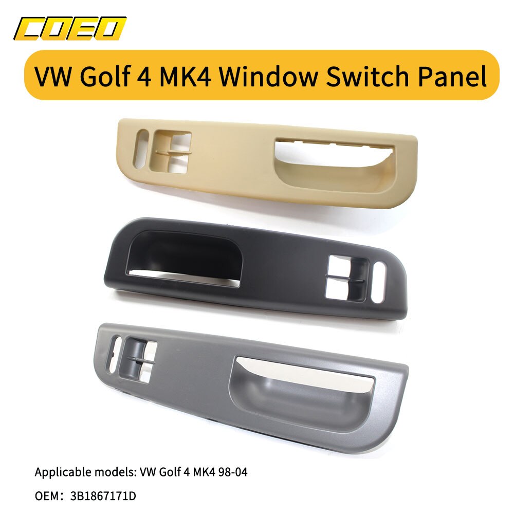 

3B 1867171 Панель переключателя окна D для Golf 4 1998-2004 гг., 2-дверные внутренние дверные ручки