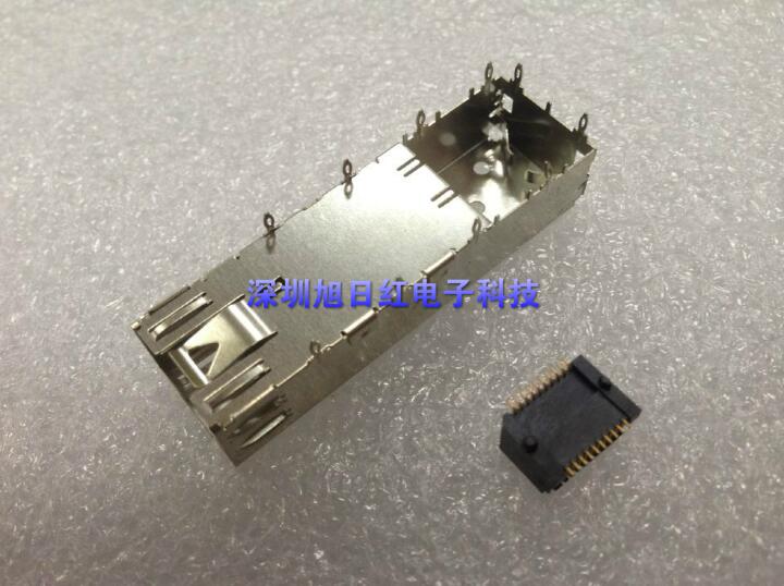 

SFP клетка тип давления 1*1 20P волоконно-оптический интерфейсный щит корпус разъем сиденья