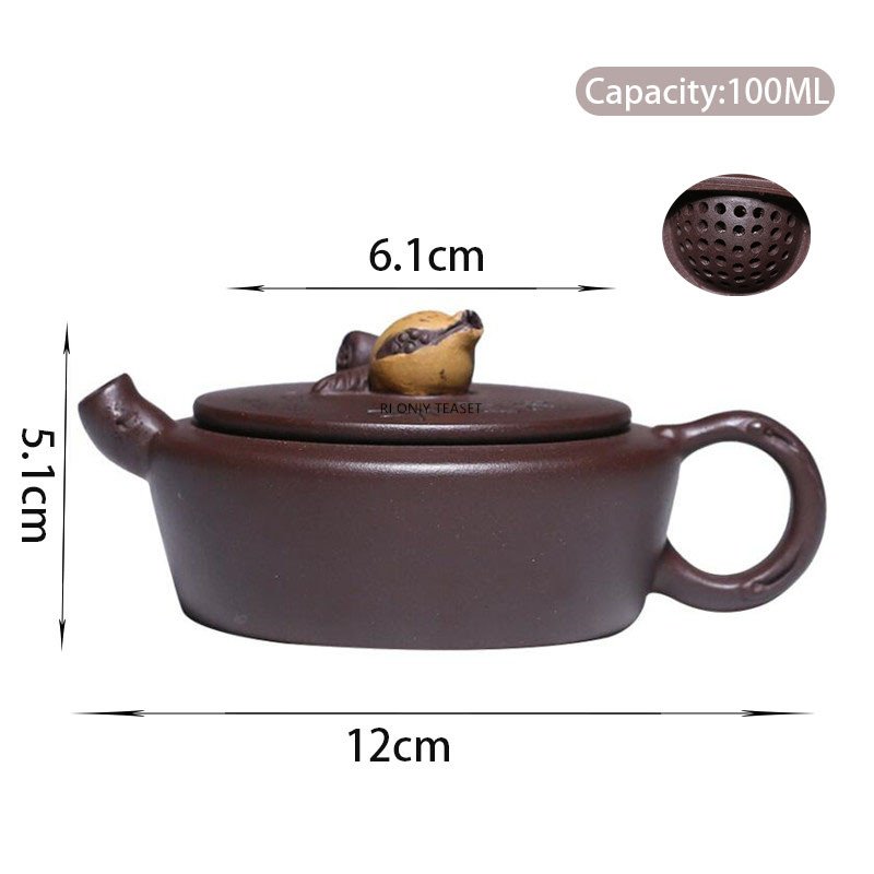 

Ручной чайник из фиолетовой глины RI ONIY TEASET 100 мл