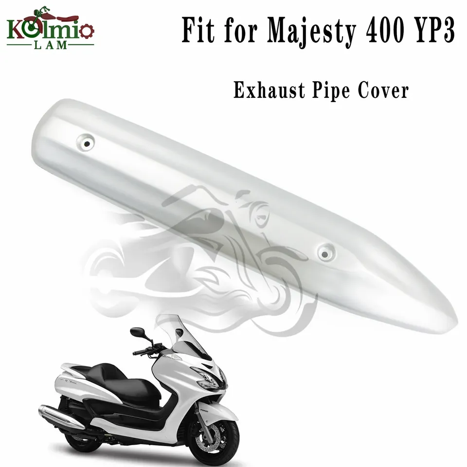 

Подходит для Yamaha Majesty 400i YP3 YP400, защитные аксессуары для капота YP 400, крышка выхлопной трубы мотоцикла