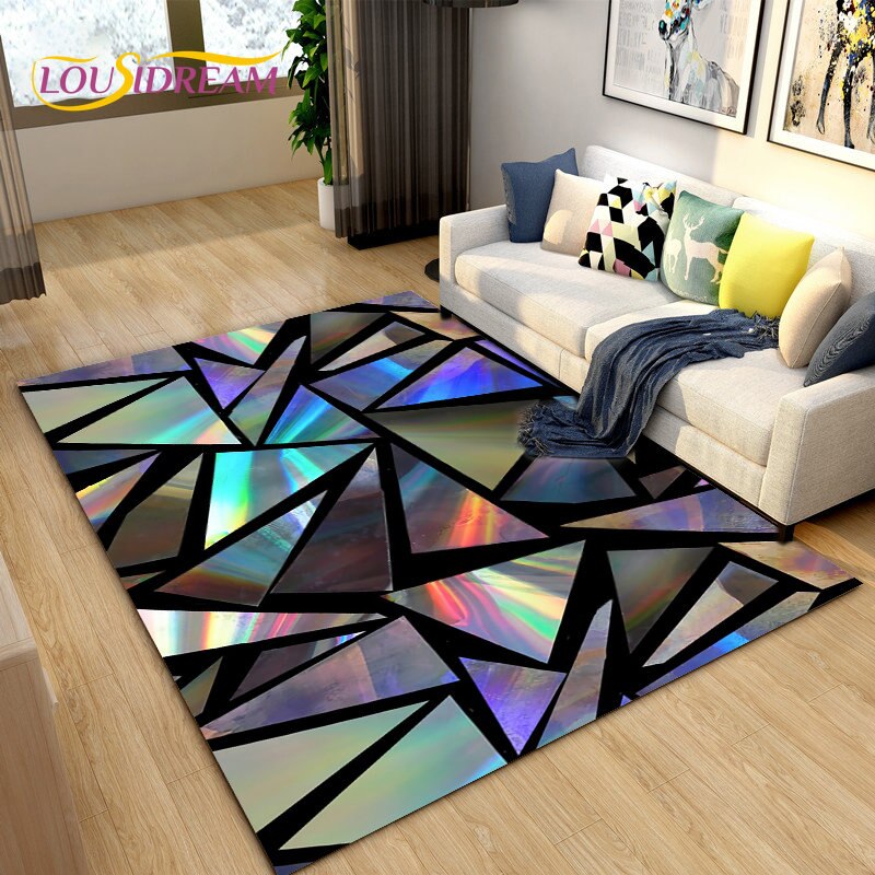 

3D геометрический ковёр LOUSIDREAM