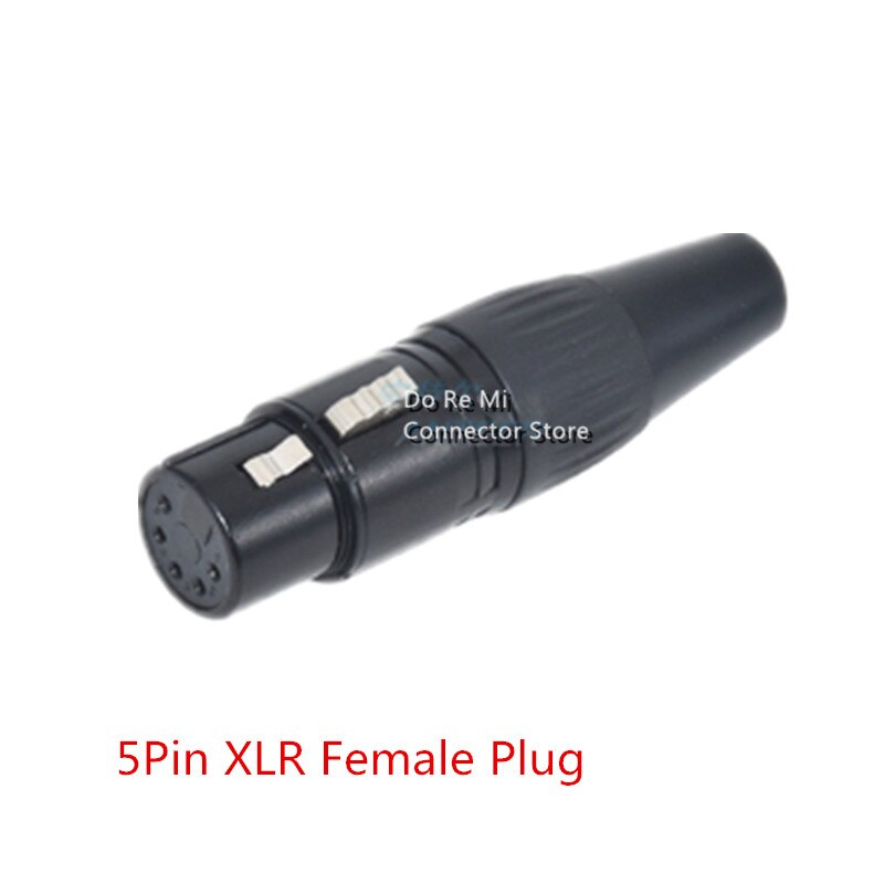 

Золотистый XLR разъём 3Pin-7Pin