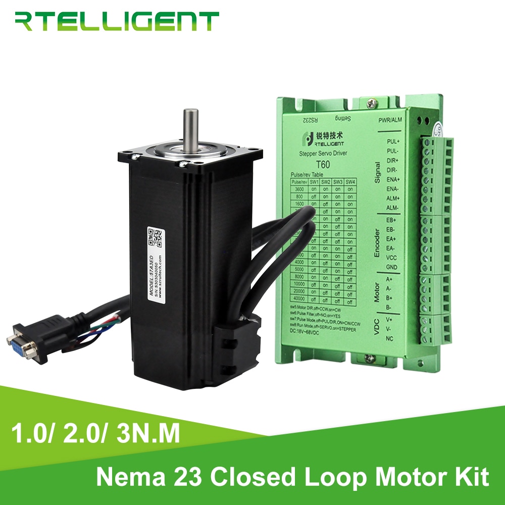 

Шаговый двигатель Rtelligent Nema 23 2Н·м и 3Н·м