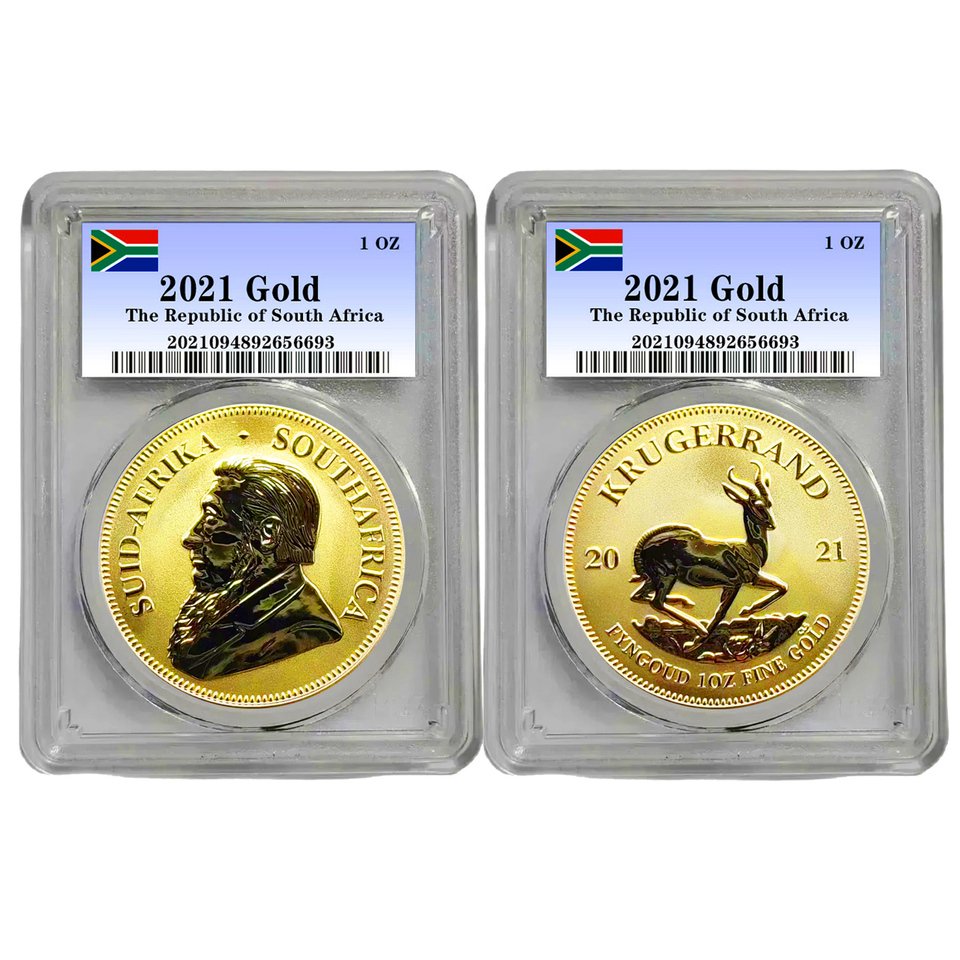 

Монеты Krugerrand 2021 года 1 унция
