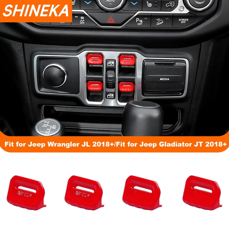 

Декоративная Накладка На Кнопку Управления Окном Из АБС-пластика Для Jeep Wrangler JL 2018 Up И Gladiator JT 2018 — Аксессуар...