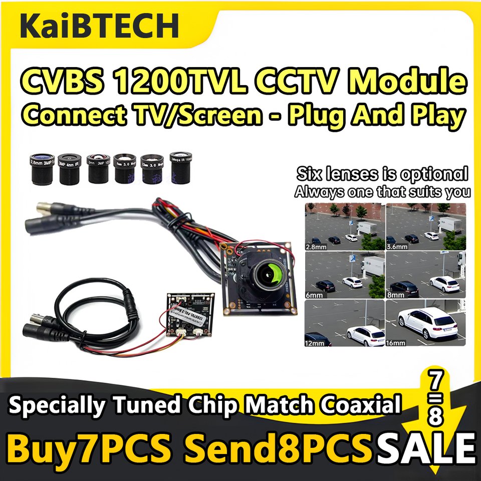 

Аналоговая камера видеонаблюдения Clestech 1200TVL 3,6 мм