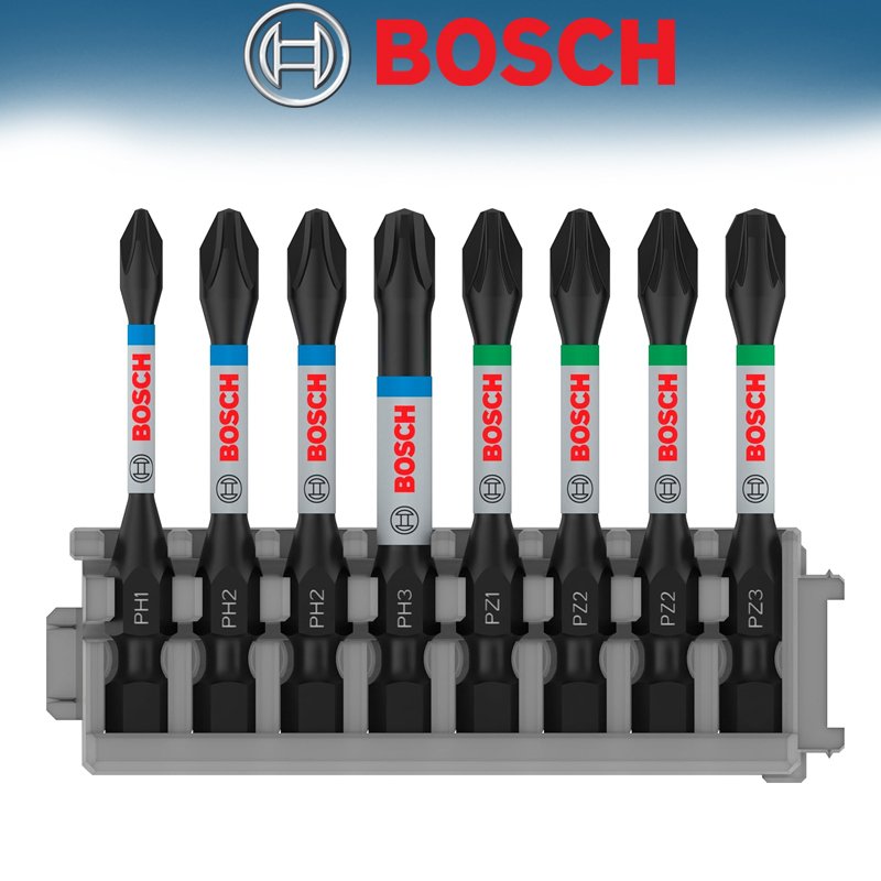 

Bosch набор ударных бит для отверток 8 шт