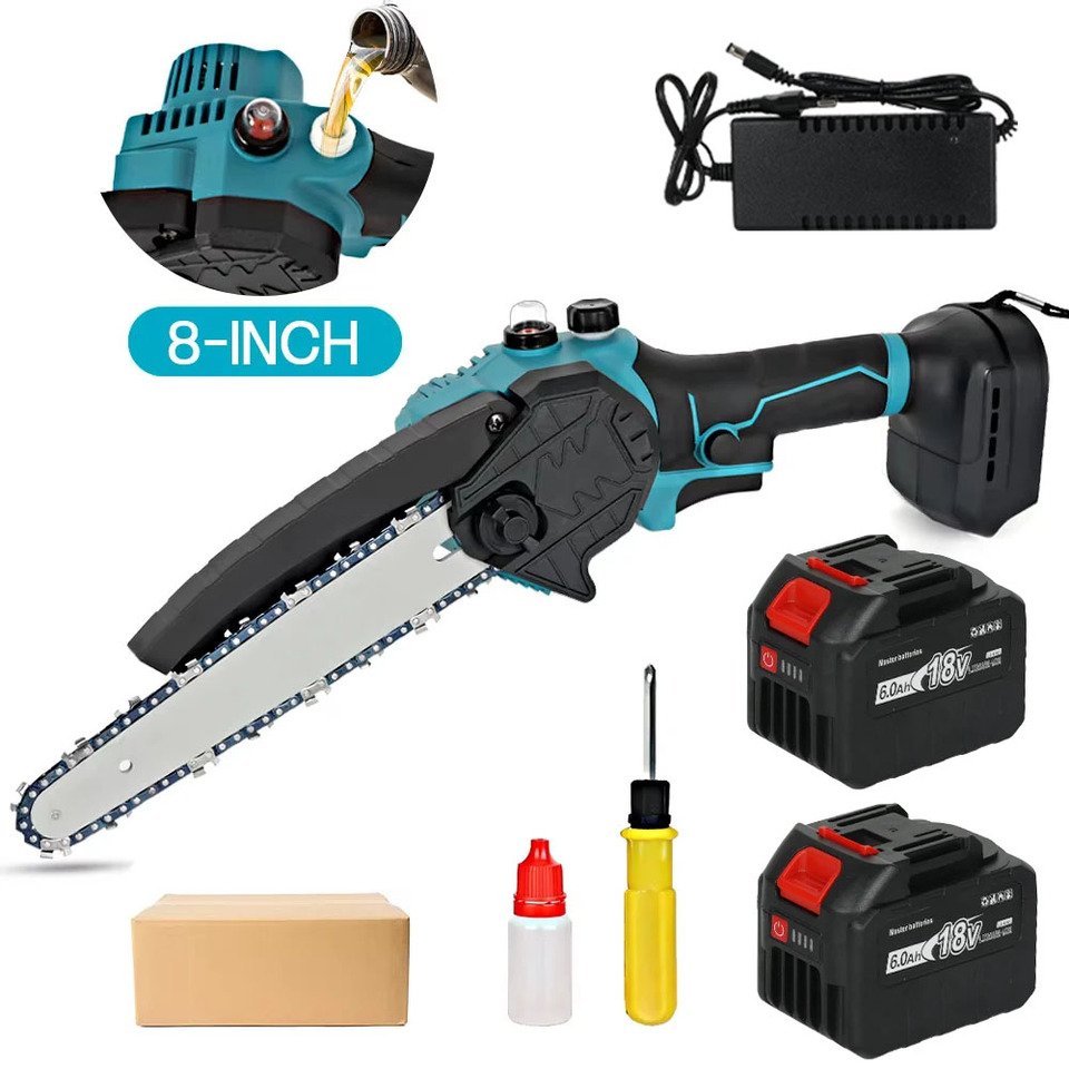 

Аккумуляторная цепная пила Makita 8 дюймов 18В