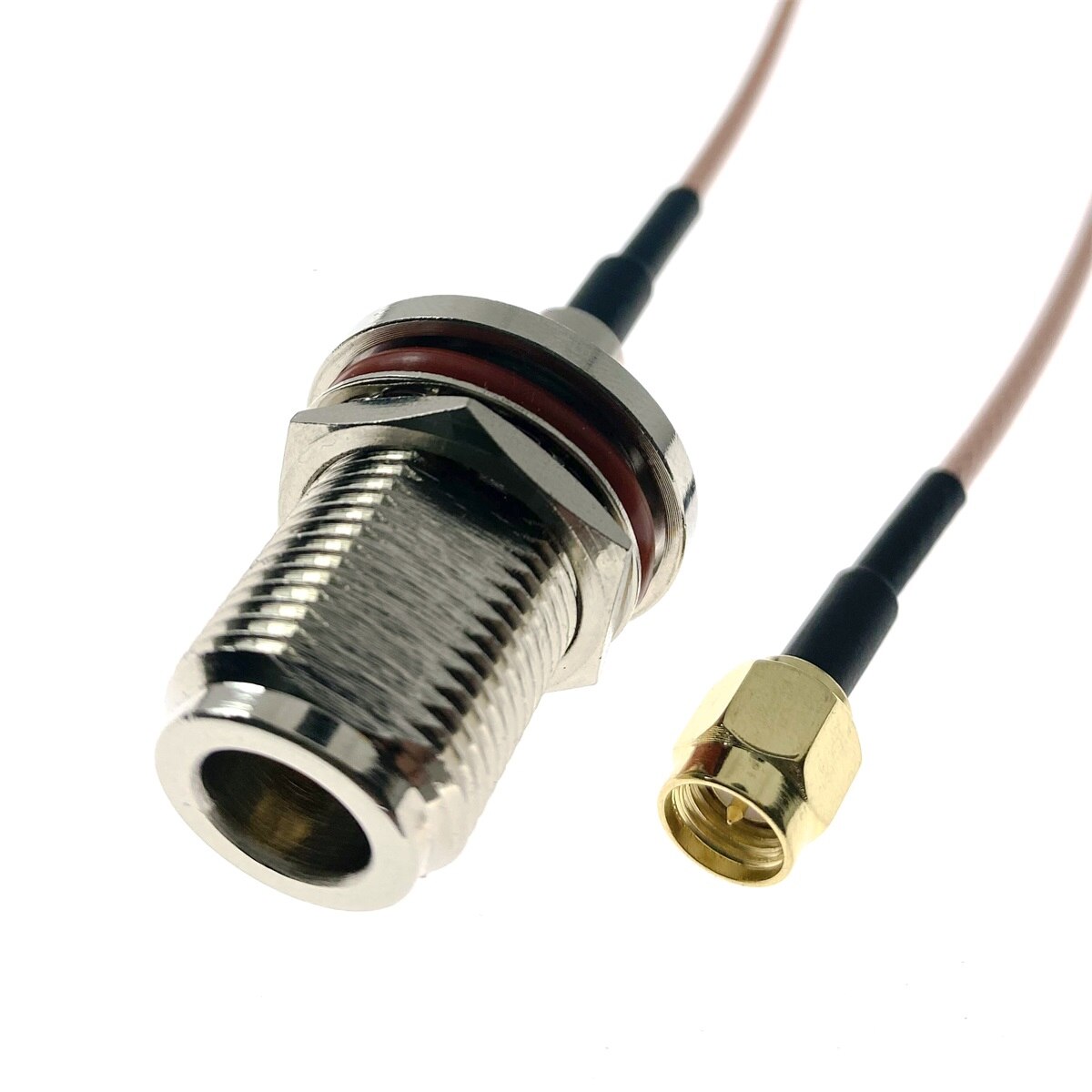

RF адаптер N female bulkhead to SMA male RG316 26AWG