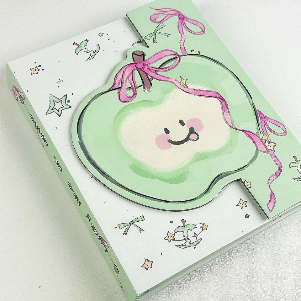 

IFFVGX Puppy A5 Binder Держатель для фотокарточек Kpop Idol Фотоальбом Kawaii Фотокарточки Коллекционная книга Альбом для фотографий 100토 Xo장용품