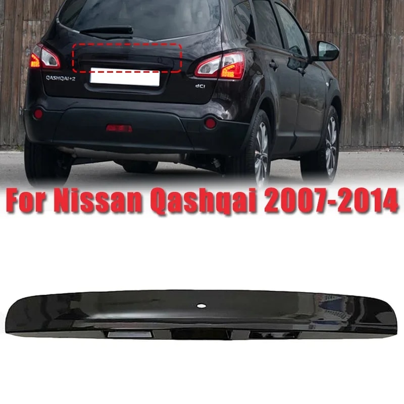

Для Nissan Qashqai 2007-2014, задняя дверь, ручка крышки багажника, черная отделка люка с интеллектуальным ключом и камерой, 5 отверстий