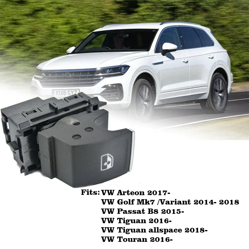 

Главный выключатель стеклоподъемника автомобиля для Volkswagen Golf G TI 7 Passat B8 Tiguan T Ouran 5G 0959855 H 5G 0959855 5G 0959855 Н 5Г 0959855 М