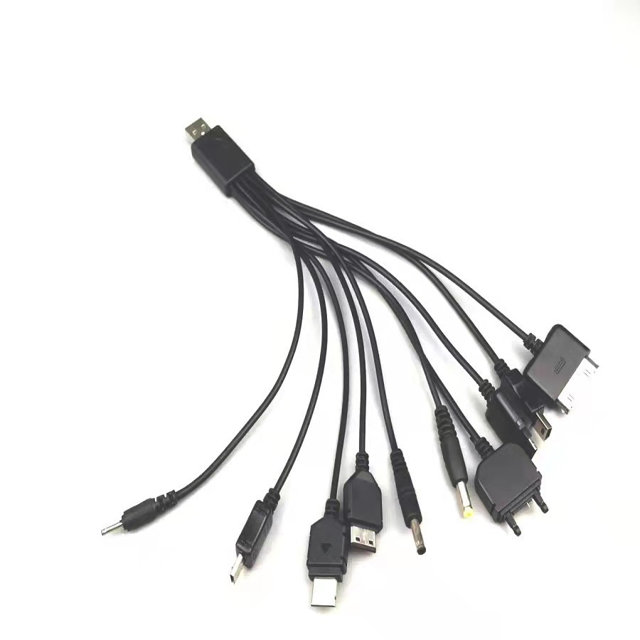 

Многофункциональный USB-кабель 10-в-1 Для Зарядки Мобильных Телефонов