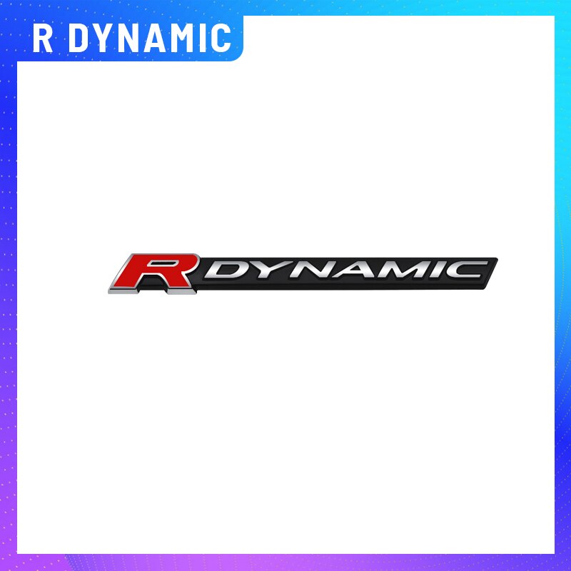 

1 шт. металлический Rdynamic Logo Для Land Rover SV HSE SDV6 SDV8 Автомобильная эмблема задний, наклейка для багажника, значок для тела, украшение для букв, Стайлинг