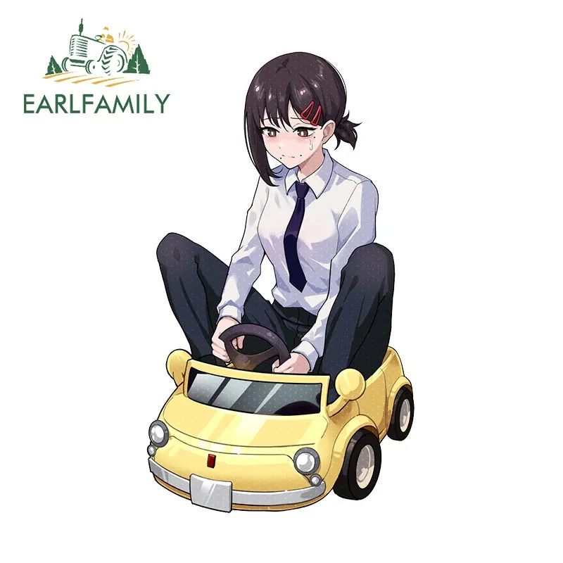 

EARLFAMILY 13 см x 7,5 см для Higashiyama Kobeni Автомобильная наклейка аниме индивидуальная Автомобильная наклейка забавные солнцезащитные аксессуары для фургона