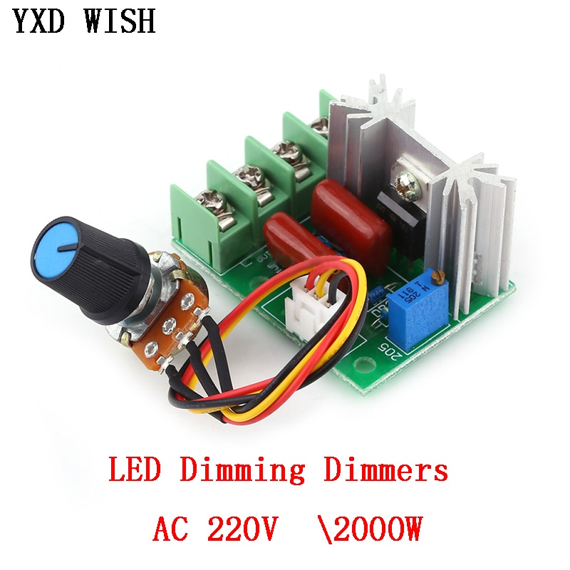 

Регулятор напряжения AC 220V 2000W