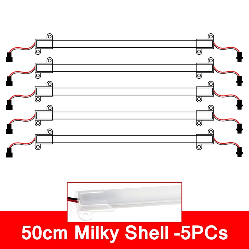 

TRANYTON Светодиодные трубки 72LED 30см/50см теплый/нейтральный/белый свет 220В