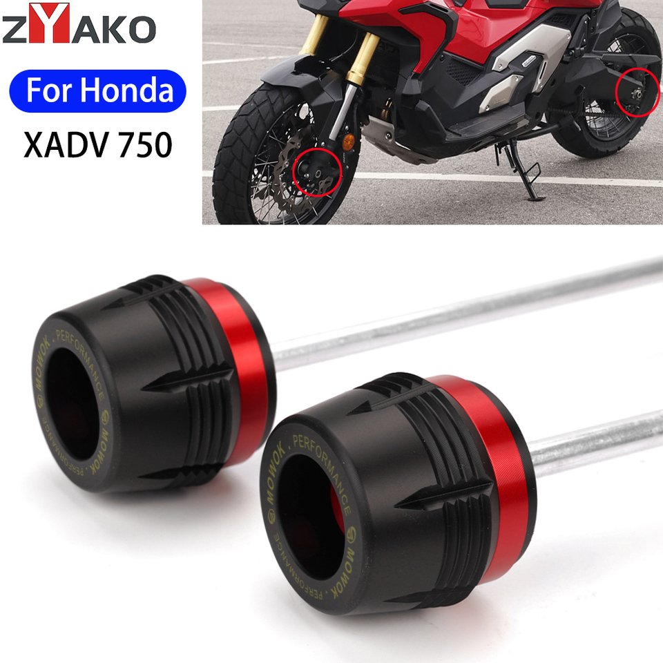 

Для Honda X-ADV 750 X ADV 750 XADV750 2019-2024 мотоциклетная вилка заднего переднего колеса, слайдер, защитная ось, вилка, слайдер