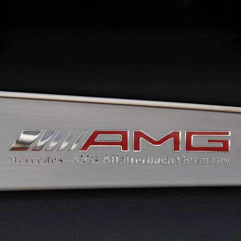 

1,5x9 см для Mercedes Benz AMG W212 W204 W211W168 W213 W205 W210 W124 Металлическая эмблема Авто Декор Наклейки Наклейки на стеклоочистители автомобиля
