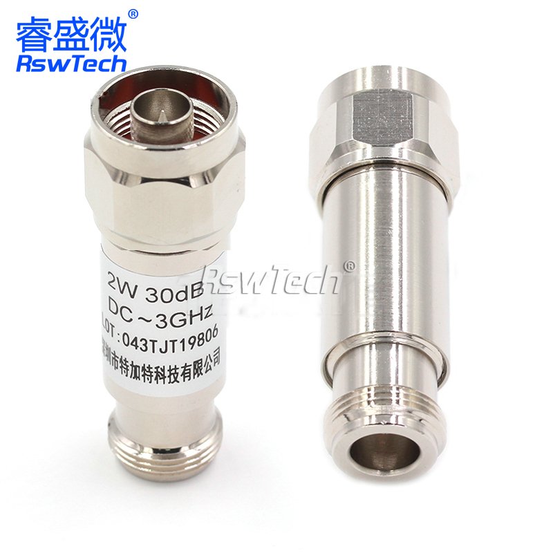 

Коаксиальный аттенюатор RSWTECH N-JK 2W 1-30 дБ