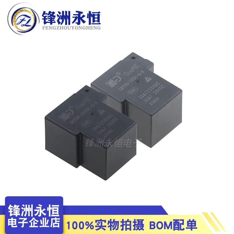 

Реле GKT90-12VDC-S-A-C 5VDC 24VDC 4-контактный/6-контактный 30A SLA