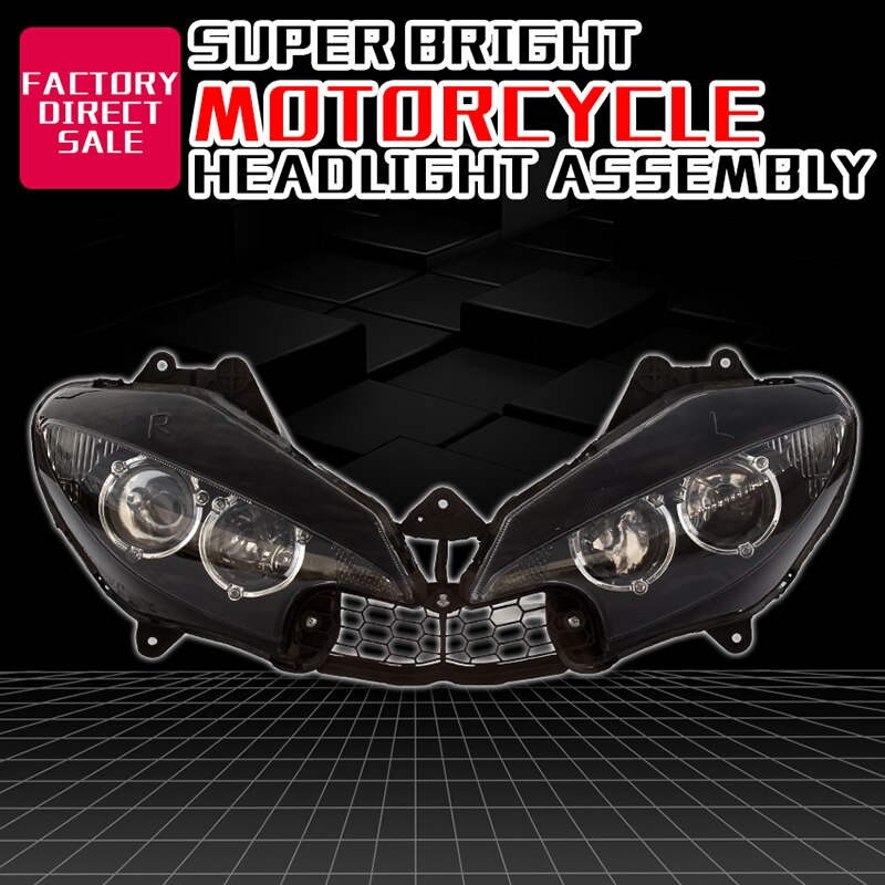 

Передняя фара в сборе для YAMAHA YZF600 YZF R6 2003 2004 2005 R6 03 04 05 аксессуары для мотоциклов