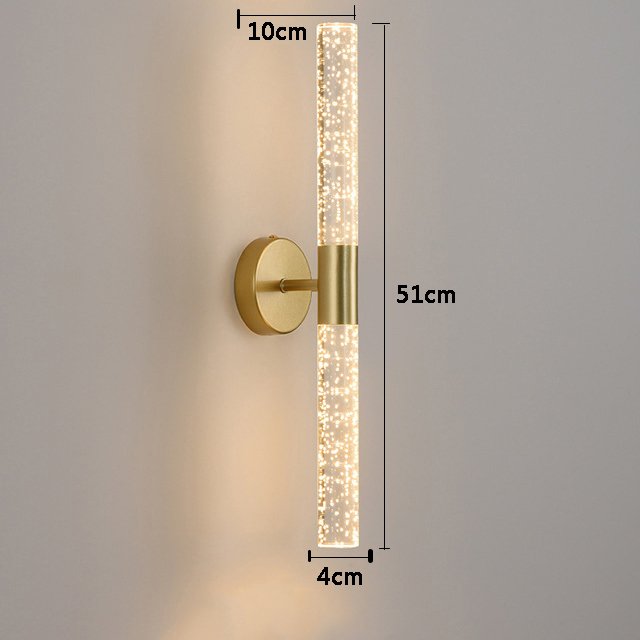 

Настенный светильник MOLDEN хрустальный LED