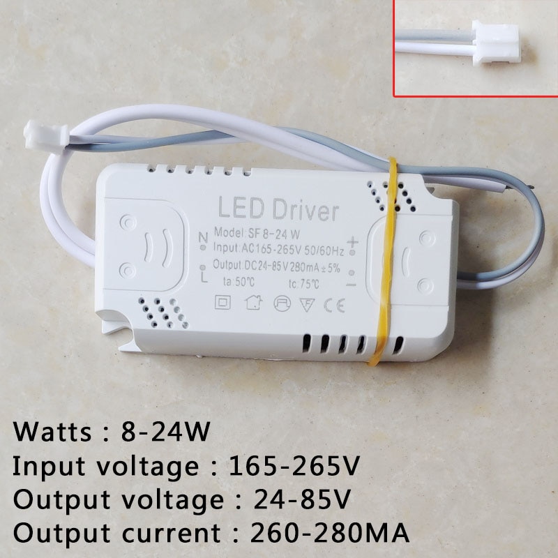 

LED драйвер для светильников AC165-265V 8-80Вт