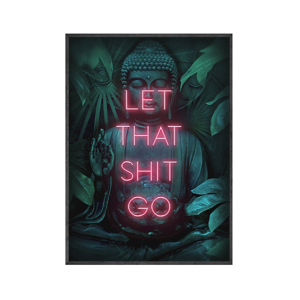 

Плакат "Let That Shit Go", Angel Wall