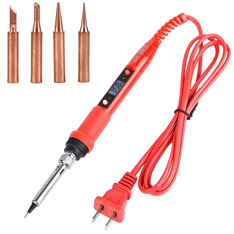 

JCD 80W Цифровой паяльник 220V