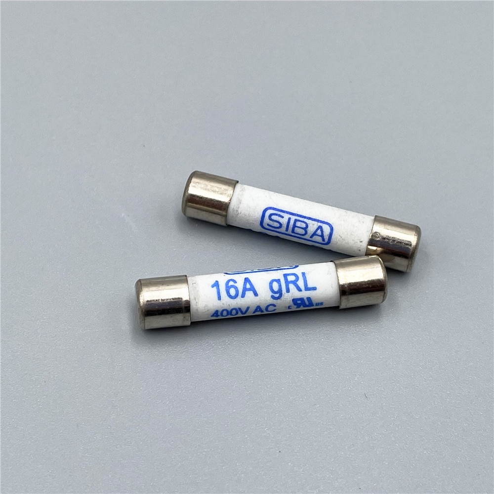 

2 шт./лот SIBA 16A gRL 400V AC 120kA 6,3x32 мм 7006584 быстродействующие керамические Предохранители