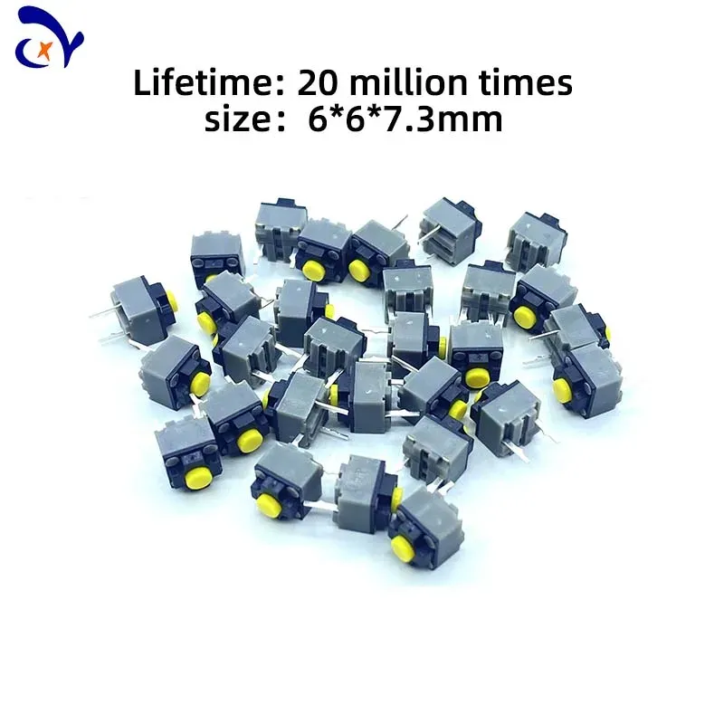 

KAILH бесшумные микропереключатели для мыши 6*6*7.3 мм