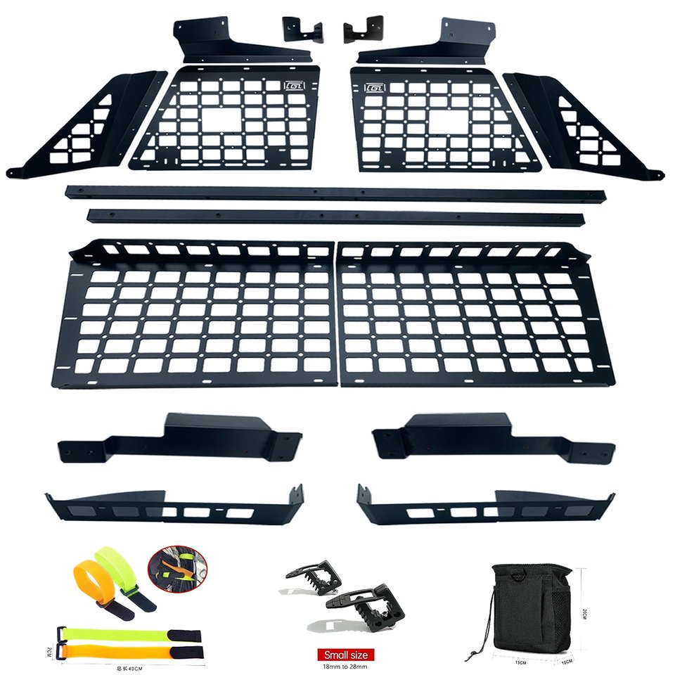 

CGZ для Toyota Land Cruiser 250 Prado LC250 2024, задняя полка в багажник, коробка для хранения грузов, модульная панель, стойки для мусора, алюминиевый сплав