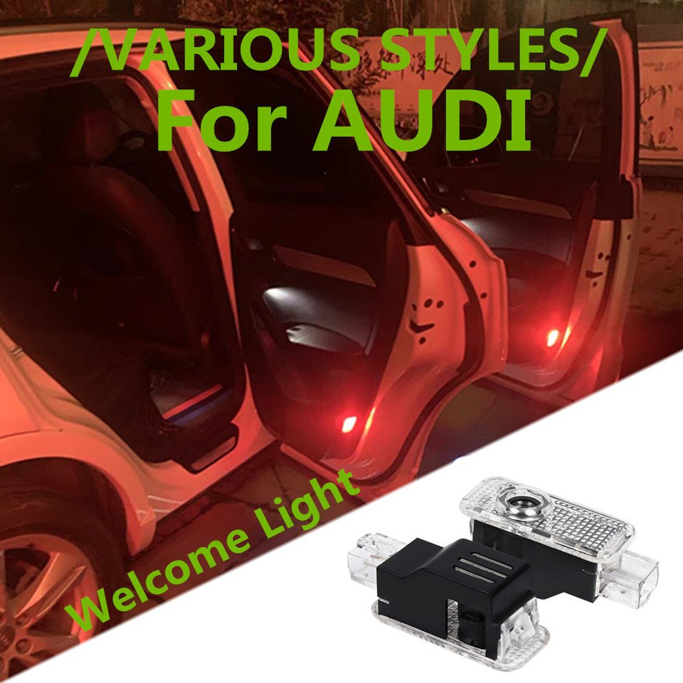 

Светодиодный Дверной Приветственный Свет Для AUDI Q3 Q5 Q7 Q8 A1 A3 A4 B8 A5 A6 A7 A8 Sportback, Декоративная Внутренняя Лампа