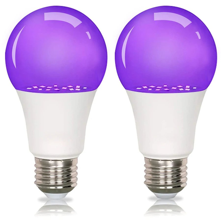 

UV лампа E27 9W черный свет 395nm