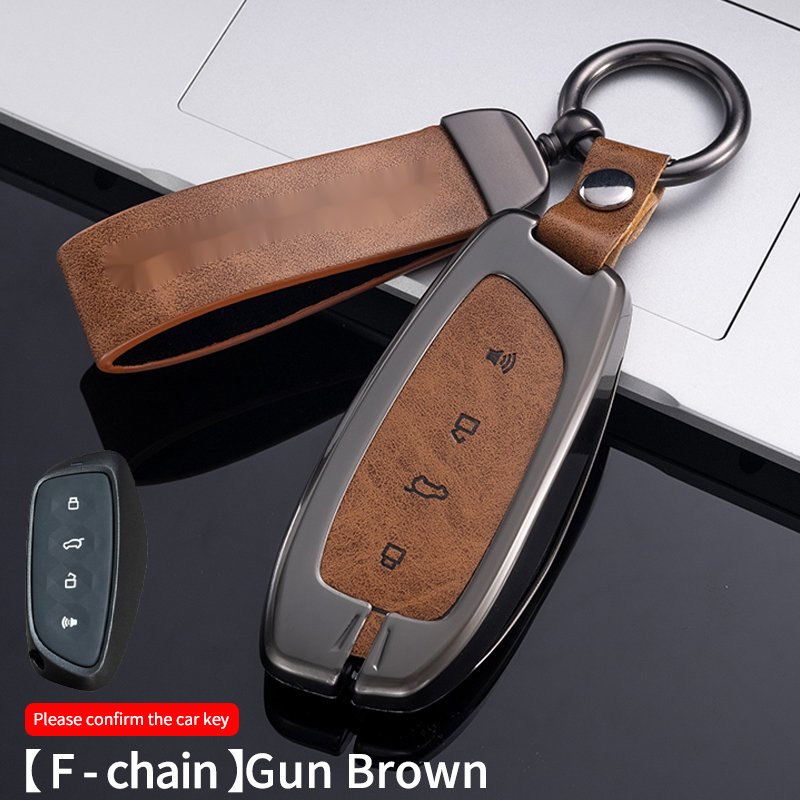

Кожаный чехол для автомобильного ключа для Great Wall Haval H6 2024 H9 2024 H2 M6 Cool Dog Plus Owl Dragon MAX F7 F7X F7H H8 H3 Аксессуары