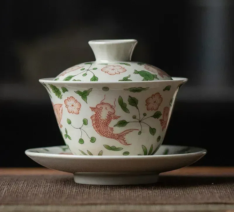 

Керамический гайвань JINGDE TEA SET 170 мл