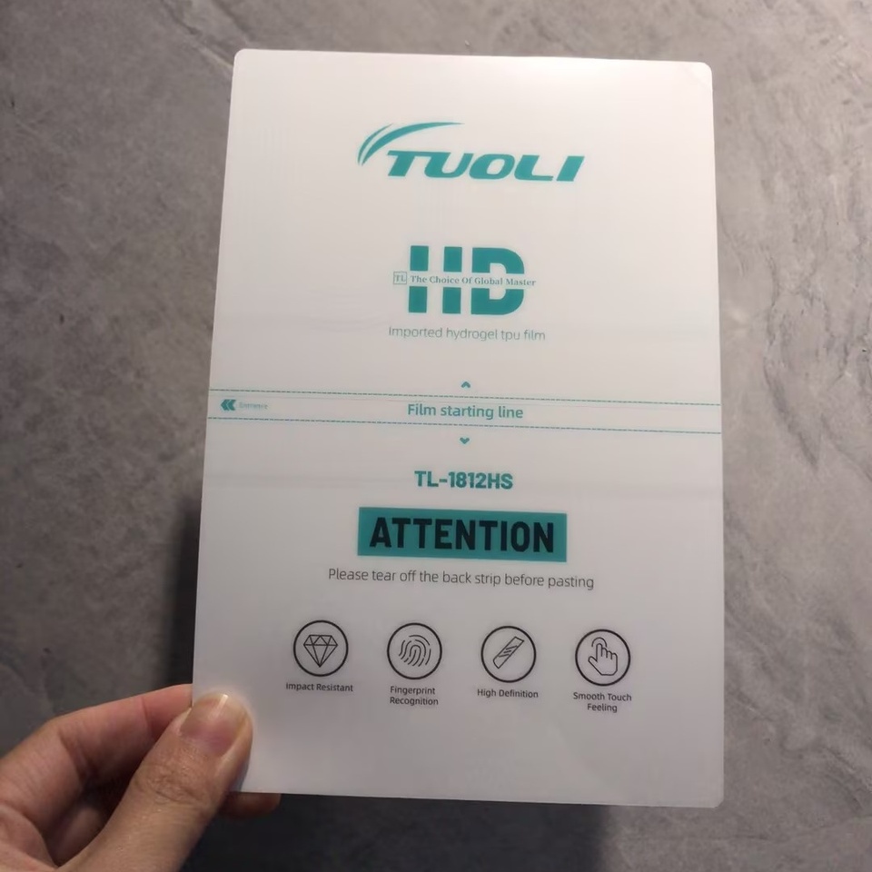 

Гидрогелевая термополиуретановая пленка TUOLI tloorhs HD, 50 шт., Взрывозащищенная пленка для солнечного света, стандарты Rock Space Zero, станок для резки экрана со склада