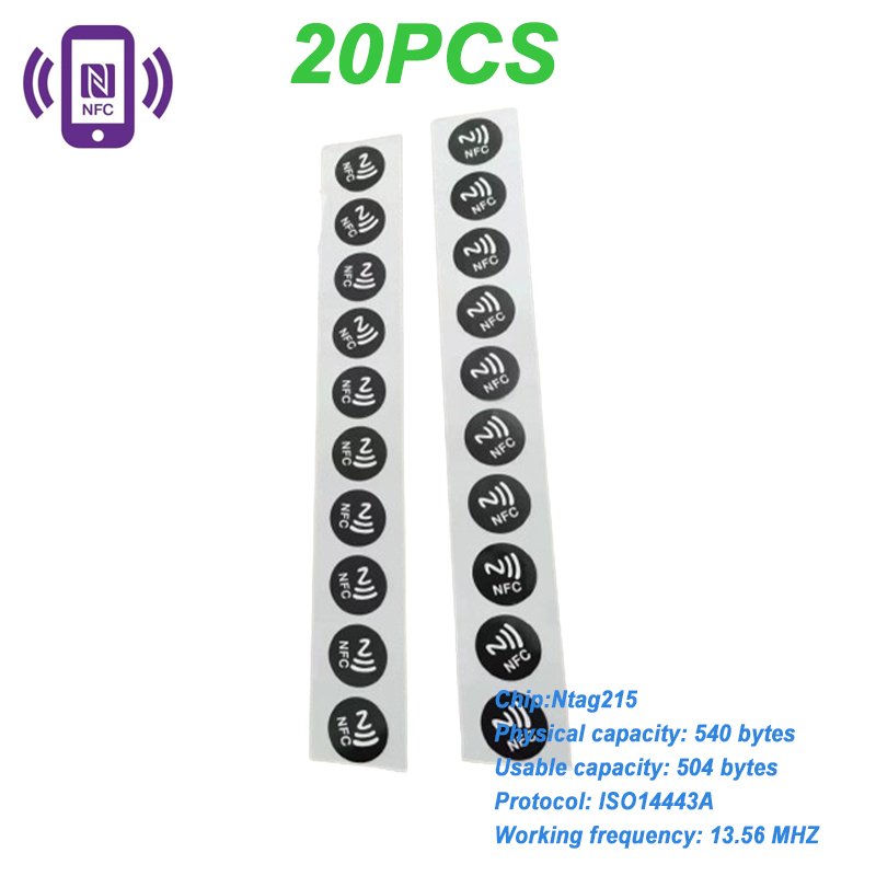 

RFID-метки Ntag215 XMSJ 13,56 МГц