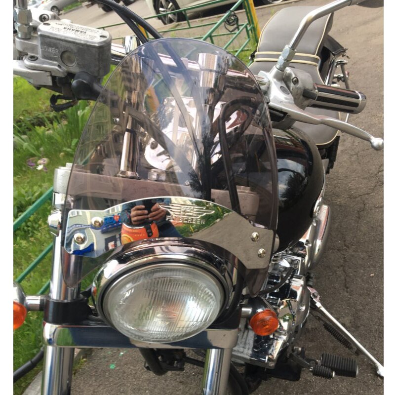 

Ветровое стекло для мотоцикла Yamaha Drag Star XVS 125, 250, 400, 650, 1100, XVS1100, XVS650