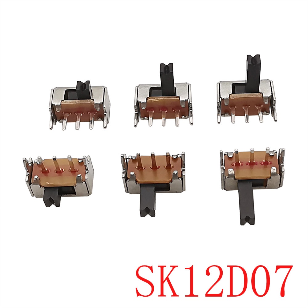 

Миниатюрные пластиковые тумблеры SK12D07 2/3/4/5/6/7 мм