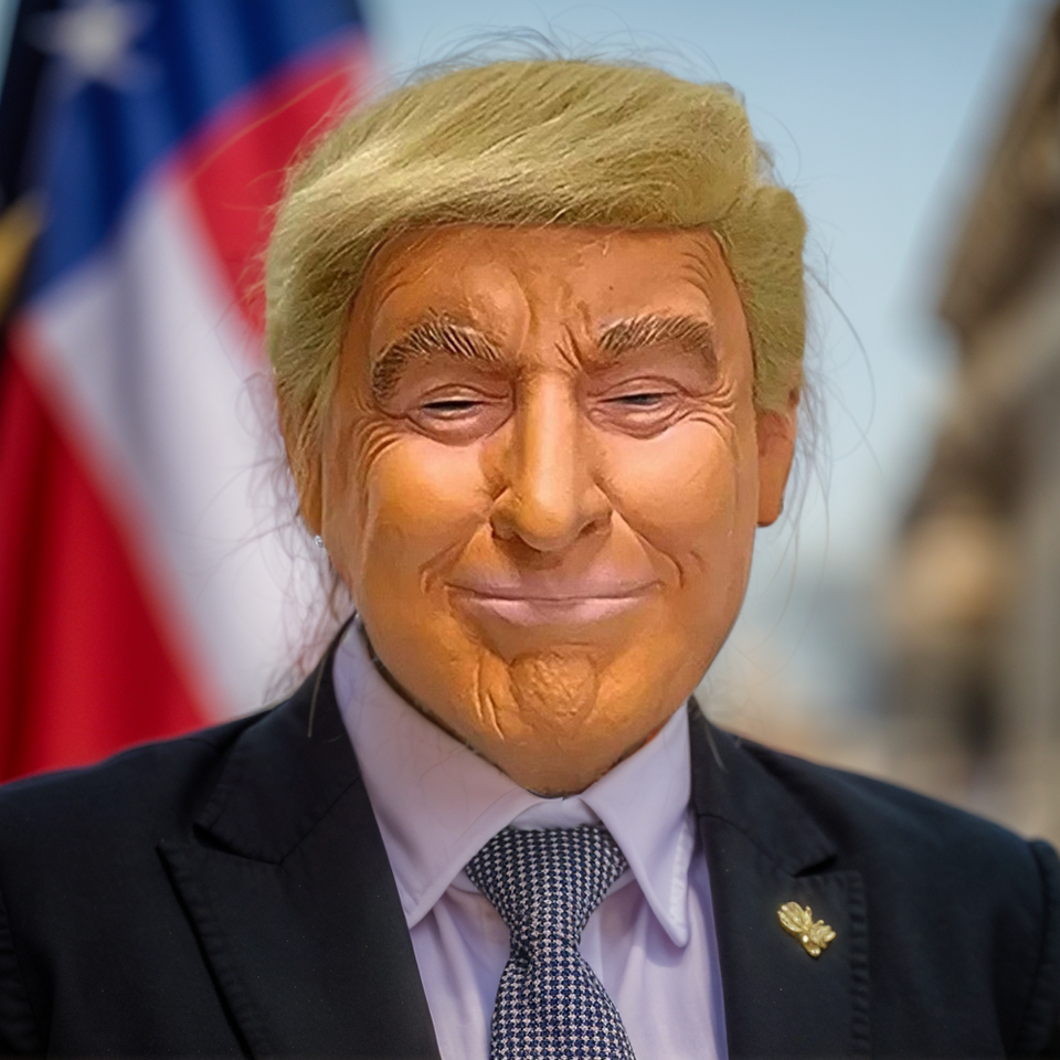 

Реалистичная маска Дональда Трампа из латекса
