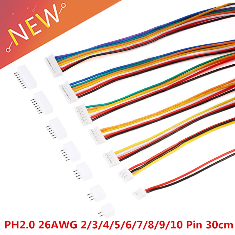 

Разъемы Micro Mini JST 2.0 Your Cee 2/3/4/5/6/7/8/9/10-контактные